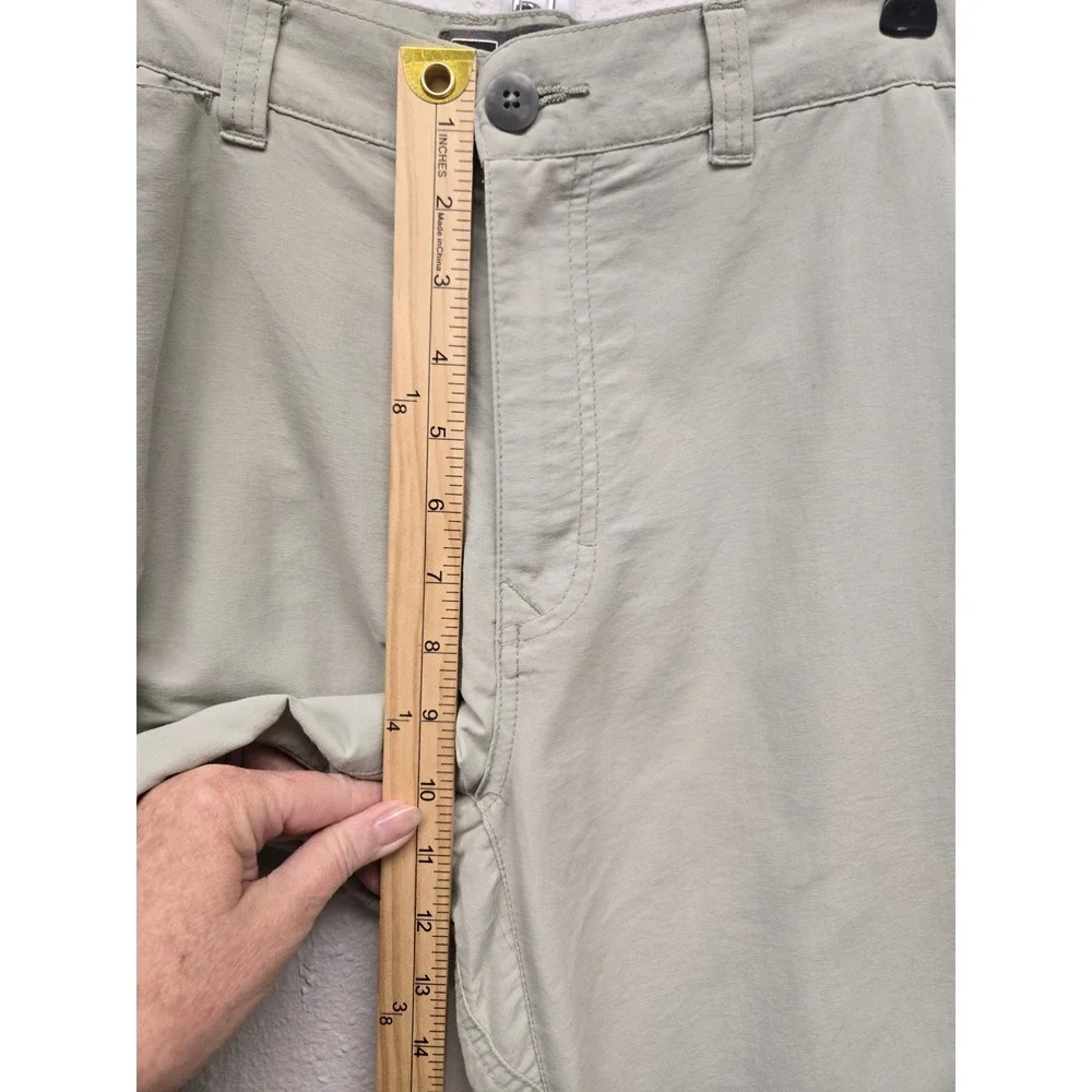 REI Co-op Tan Hiking Pants Mens 34x32 Lightweight Nylon Outdoor Trail